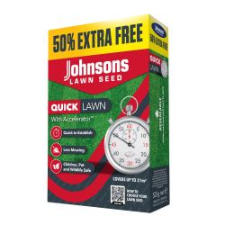 Johnsons Quick Lawn Accelerator 525g with 50% Free