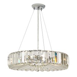 Cascade Lighting Georgie Crystal Pendant Chrome