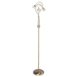Cascade Lighting Tiago Floor Lamp Ant Brass