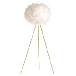 Cascade Lighting Lucas Feather Tripod Floor Lamp