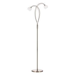 Cascade Lighting Ella Floor Lamp Ant Brass