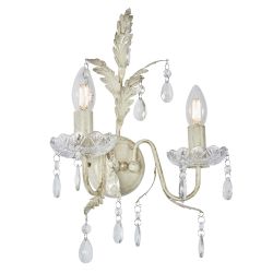 Cascade Lighting Shay Wall Light Cream