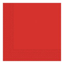 Red Paper Napkins 20 Pack