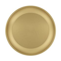 Reusable Gold Party Plates 4 Pack