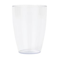 Reusable Tumbler Clear 2 Pack