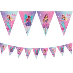 Barbie Party Flags Bunting