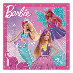 Barbie Paper Napkins 20 Pack