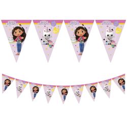Gabbys Dollhouse  Party Flag Bunting 