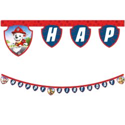Paw Patrol Heros Happy Birthday Banner