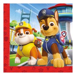 Paw Patrol Heros Paper Napkins 20 Pack