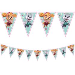 Paw Patrol Skye Party Flag Bunting