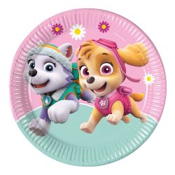 Paw Patrol Skye Paper Plates 23cm 8 Pack