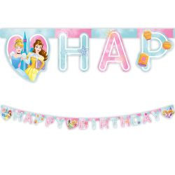 Disney Princess Happy Birthday Banner
