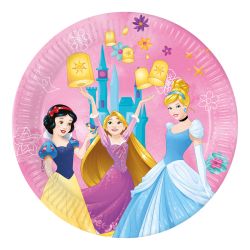 Disney Princess Plates 23cm 8 Pack