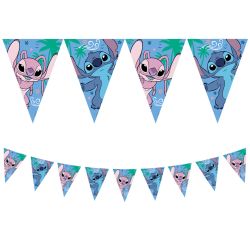 Stitch & Angel Party Flag Bunting