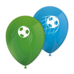 Soccer Fans Printed Ballonons 8 Pack