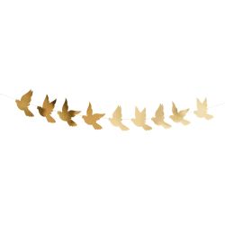 Gold Jointed Dove Banner 2m