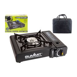 Summit Portable Gas Stove with Carry Bag