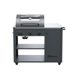 Sahara Arke 3 Burner Gas BBQ