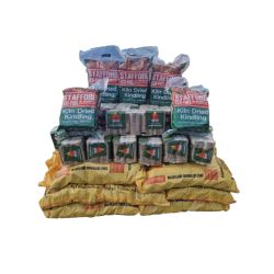 Magiflame 20kg x15, WillowWarm Briquettes x20 Kiln Dried Kindling x5