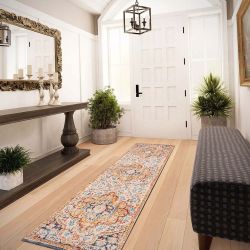 Oscar Joyful Multi Runner Rug - 60cm x 240cm