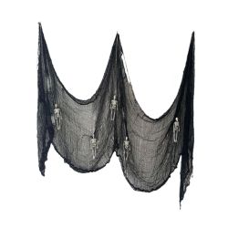 Halloween 300Cm Creepy Cloth With 5 Pcs Skeletons