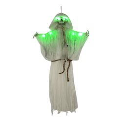 Halloween 120Cm Hanging Light Up Reaper With Sound And Light