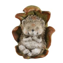 Hedgehog In Leaf 20cm