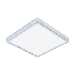 EGLO Fueva 5 Chrome Plastic & Steel LED Surface Mounted Ceiling Light