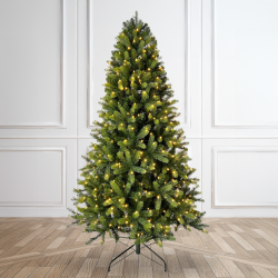 7ft Christmas Tree Pre Lit Bellevue Spruce