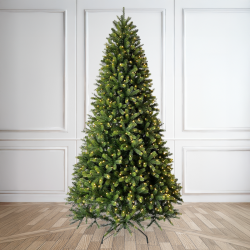 9ft Christmas Tree Pre Lit Bellevue Spruce