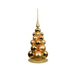 Bauble Tree Centerpiece Gold