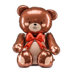 Standing Foil Balloon Teddy Bear