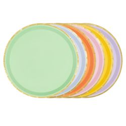 Mixed Plates 21cm 6 Piece