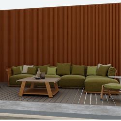 Ooutdoor Wall Cladding-Teak-A