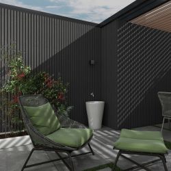 Ooutdoor Wall Cladding-Silver Gray