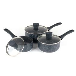 Russel Hobbs 3PC Nightfall Sauce Pan Set