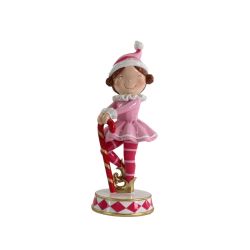Elf Girl With Cane 28cm Pink