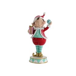 Elf Boy With Ball 27cm Blue