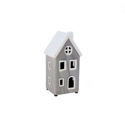 Led House Candle Holder 17cm