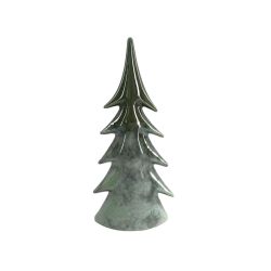 Ceramic Frosty Christmas Tree 36cm