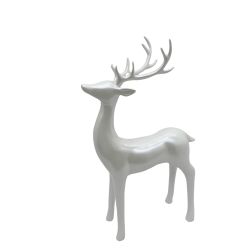 Resin Deer 42cm White