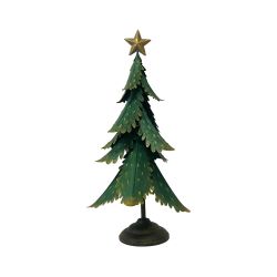 Metal Christmas Tree 46cm Green
