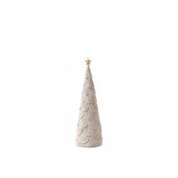 Rope Christmas Tree 30cm White