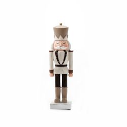 Nutcracker Soldier 24cm White