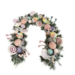 Pastels Pink Garland 5Ft
