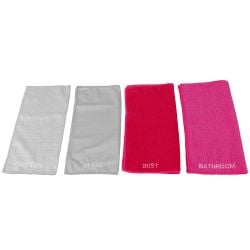 Kleeneze Microfibre Cloths 4Pk