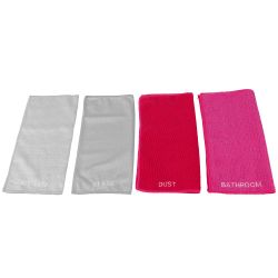 Kleeneze Microfibre Cloths 4Pk