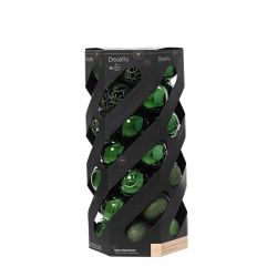 Shatterproof Baubles Dark Blue 6cm 35Pack