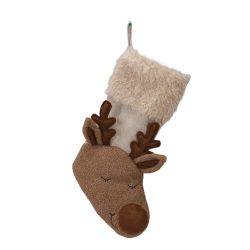Christmas Stocking Reindeer 53cmbrown